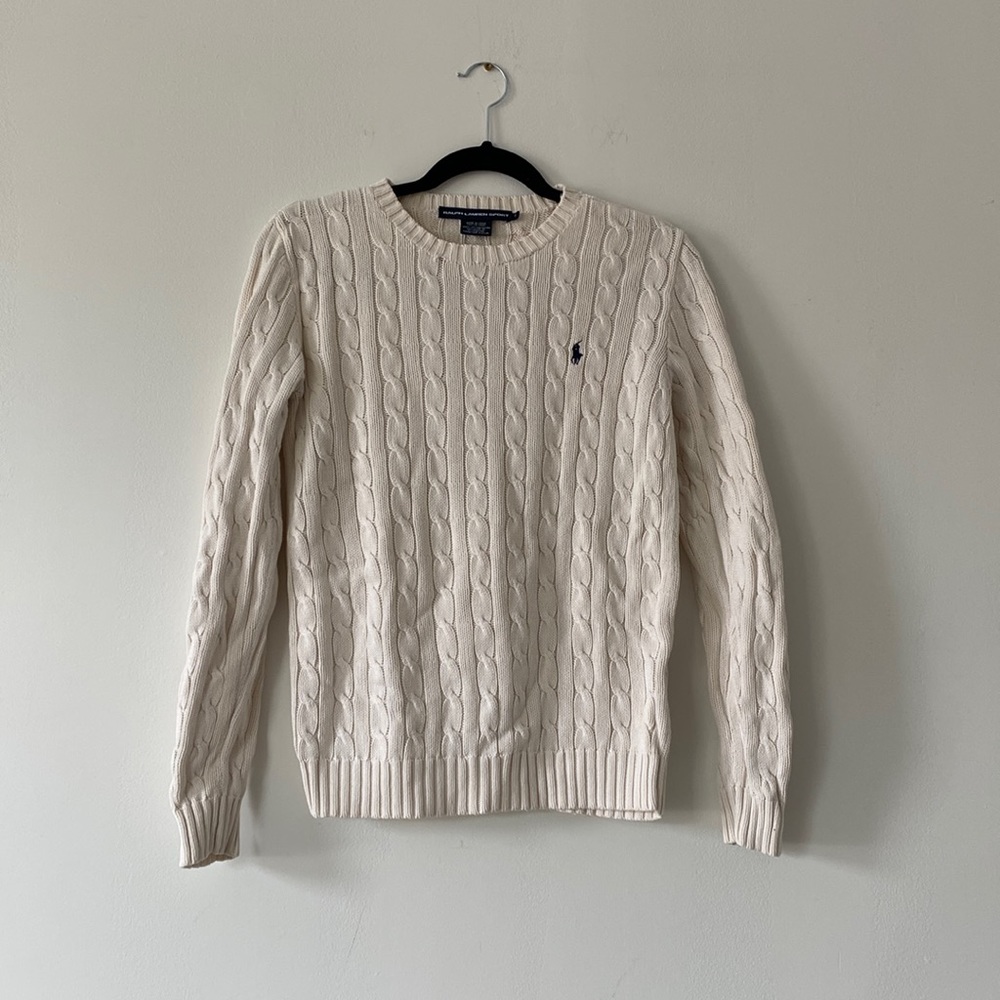 RALPH LAUREN - Cable Knit Sweater